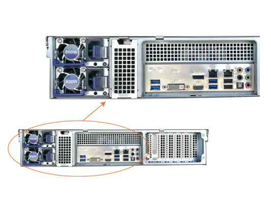 Samsung | WRR-5501-80TB | Wisenet Wave Optimized 2u Rack Server-80tb