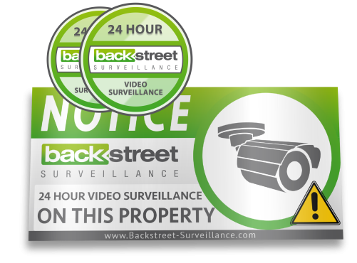 Backstreet Surveillance PROKIT32-PRO60VB 32 Black Dome Security Camera System 3K