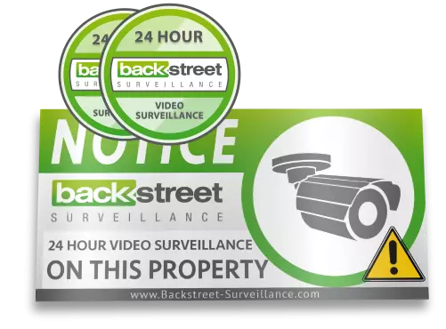 Backstreet Surveillance PROKIT8-PRO60VB 8 Black Dome Security Camera System 3K