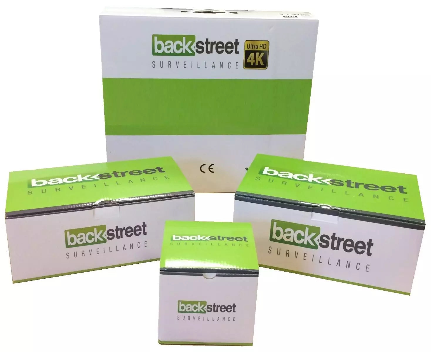 Backstreet Surveillance CSKIT8-B-4K 8 Bullet Style Zoom Security Camera System, 8-Channel