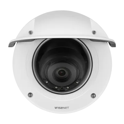 Hanwha XNV-8081RE 5mp Vandal Resistant Ir Outdoor Network Dome Camera With Poe Extender