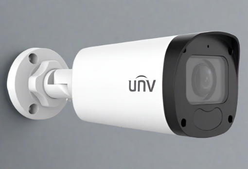 Uniview 4MP Bullet Prime I NDAA Compliant IP Security Camera With a 2.8–12mm Motorized Varifocal Lens and Built-in-Mic IPC2324SR5-ADZK-G