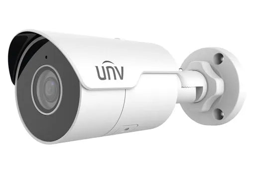 Uniview 4MP Easystar Weatherproof Bullet IP Security Camera with a 2.8mm Fixed Lens and a Built-In Mic IPC2124SR5-ADF28KM-G