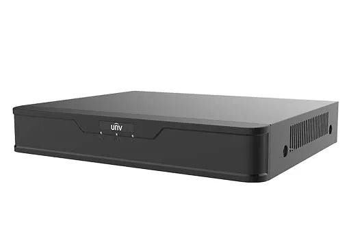 Uniview 4K Ultra HD Hybrid 8-Channel Digital Video Recorder with 4 Additional IP Inputs and 1 SATA Hard Drive Bay XVR301-08Q3