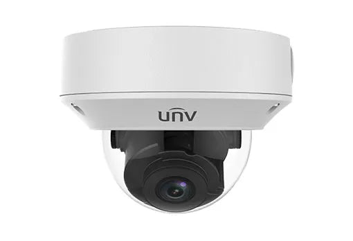Uniview 8MP Fixed Dome Network Camera, WDR, Low Cost Full Cable, POE, RJ45, Motorized VF 2.8–12mm, 30m IR, SD IPC3238SR3-DVPZ