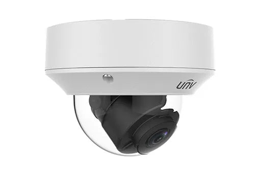 Uniview 8MP Fixed Dome Network Camera, WDR, Low Cost Full Cable, POE, RJ45, Motorized VF 2.8–12mm, 30m IR, SD IPC3238SR3-DVPZ