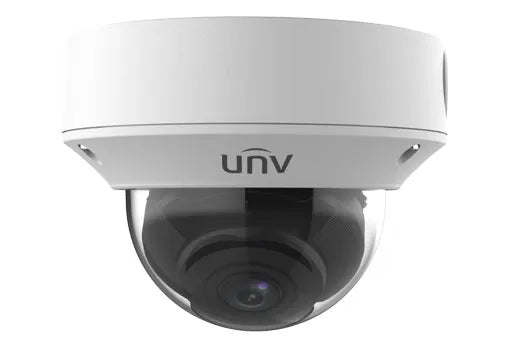 Uniview 4MP Motorized VF Vandal-Resistant Network IR Fixed Dome Camera, Super Starlight, Built in AI Algorithm, 2.8–12mm, WDR, POE, RJ45, SD Slot, Full Cable IPC3234SA-DZK
