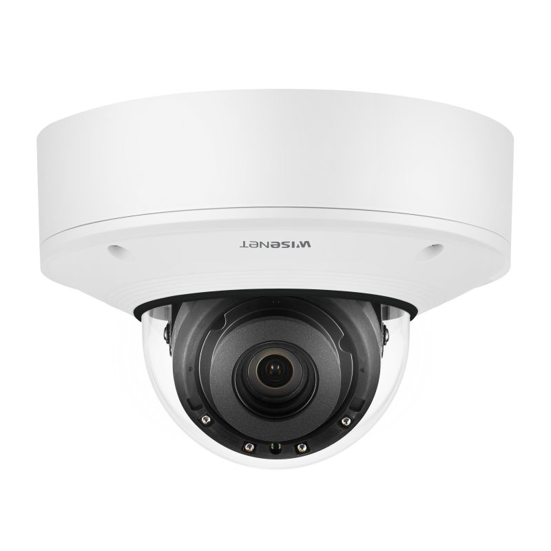 Hanwha XNV-8081R 5mp Vandal Resistant Ir Outdoor Network Dome Camera
