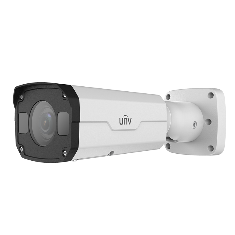 Uniview 5MP Starlight Bullet IP Camera, WDR, Star Level, Low Cost Full Cable, POE, Electrical Interfaces, Motorized VF 2.7–13.5mm, 50m IR, SD Slot, Bracket IPC2325EBR5-DUPZ