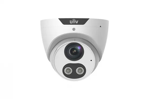 Uniview 5MP HD Intelligent Light and Audible Warning Fixed Eyeball Network Camera IPC3615SB-ADFKMC-I0