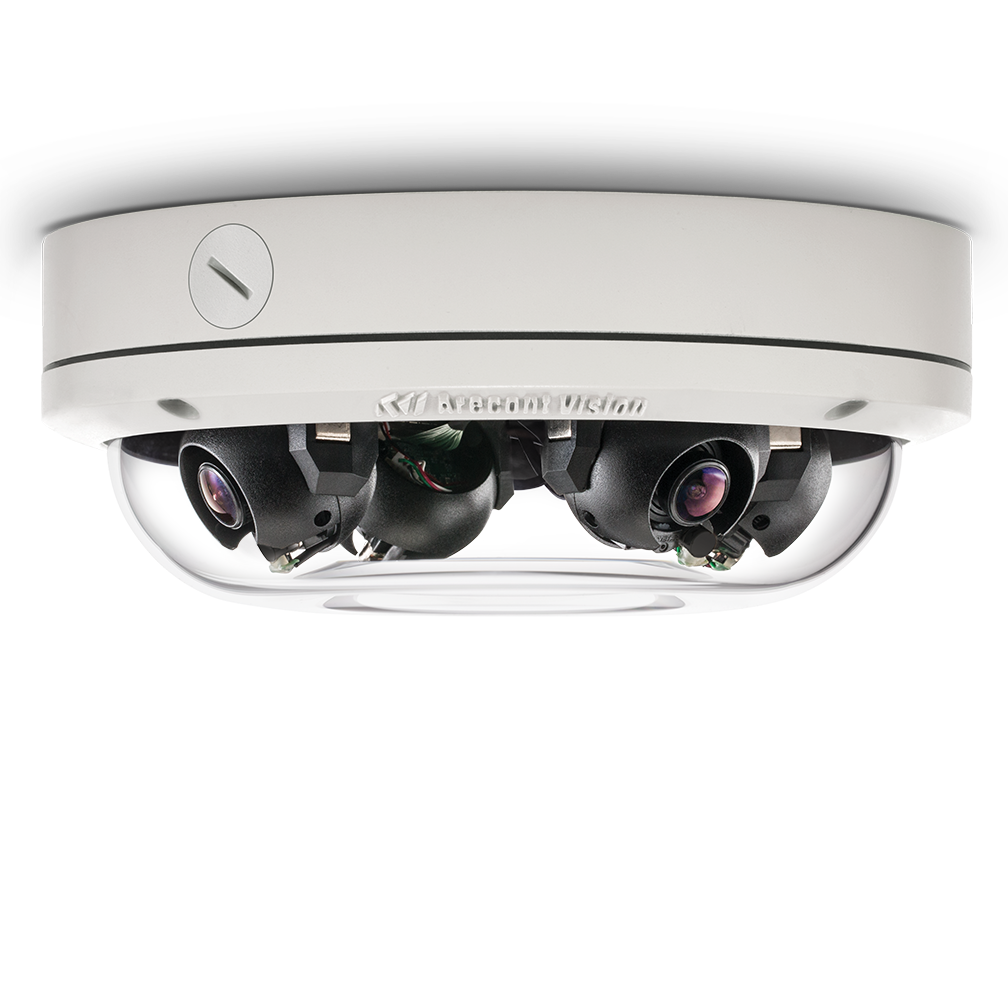 Arecont Vision AV12276DN-NL 12 MP H.264 All-in-One Remote Focus Omni-Directional Indoor/Outdoor Dome IP Camera