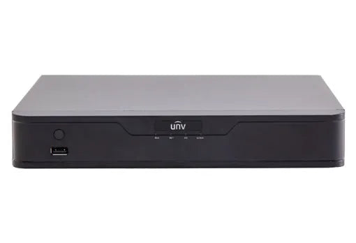 Uniview 2 Hard Disks 8-Channel/16-Channel 5MP TVI CVI AHD H.265 Hybrid Network Video Recorder, Audio Over Coax XVR302-Q