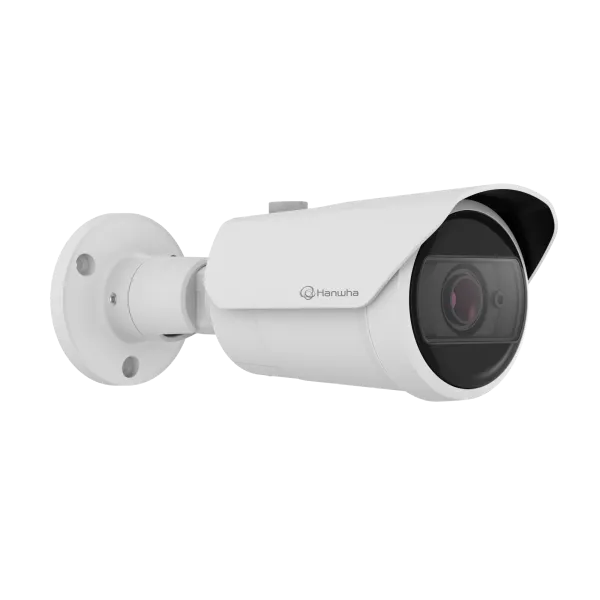 Hanwha QNO-C9083R 4k AI IR Bullet Camera With Varifocal Lens