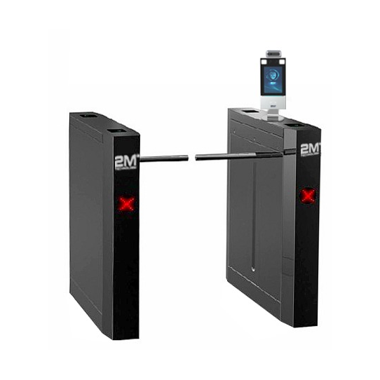 Face Recognition Turnstile - Thermal Detection Gate
