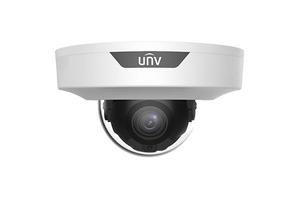 Uniview Pigtail-Free Indoor NDAA-Compliant 4MP Mini Dome IP Security Camera With a 2.8mm Fixed Lens, Light Hunter Illumination, and a Built-In Mic IPC354SB-ADNF28K-I0