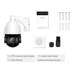 Backstreet Surveillance PROKIT4-COMBO 4 Combination Security Camera System 4K