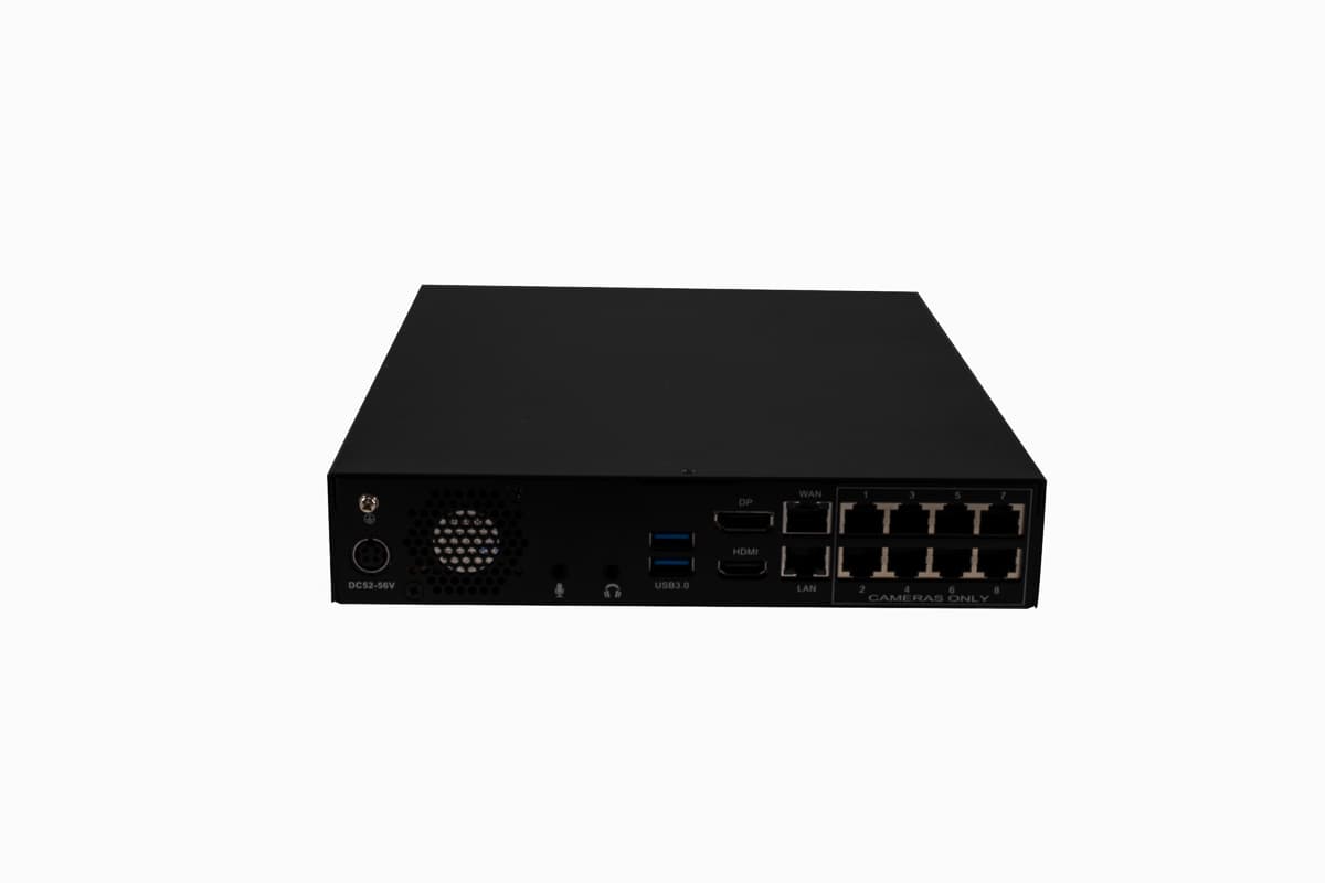 Exacqvision | IP04-02T-GP08 | 2 TB G-Series NVRS delivers 15 watts