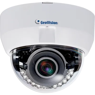 GeoVision GV-FD8700-FR 8MP H.265 Low Lux WDR IR Fixed IP Dome