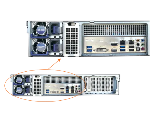 Samsung | WRR-5501-32TB | Wisenet Wave Optimized 2u Rack Server-32tb
