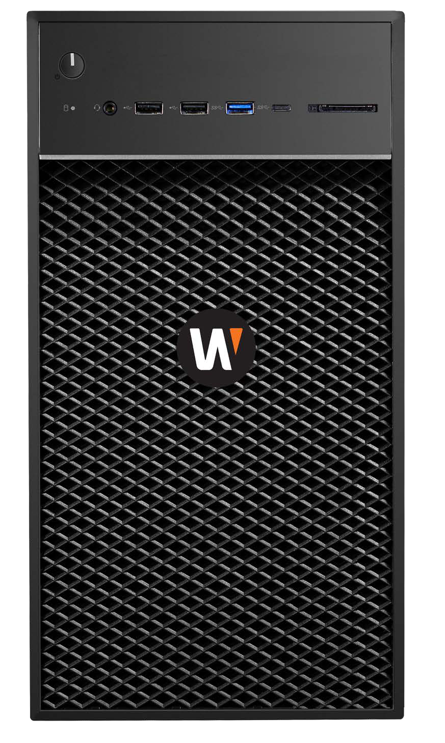 Hanwha WRT-P-5201W-36TB Mini-tower Form Factor Wisenet Wave NVR With 36tb Hdd
