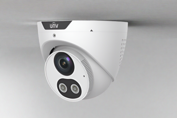 Uniview 4MP HD Intelligent Light and Audible Warning Fixed Eyeball Network Camera IPC3614SB-ADFKMC-I0