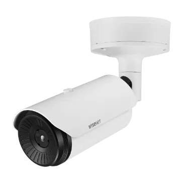Hanwha TNO-3030T Qvga Thermal Bullet Camera With Built In 13.7mm Fixed Focal