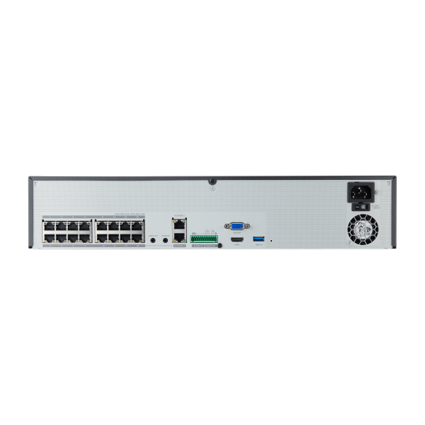 Hanwha XRN-1620SB1 16 Channel 32mp Poe Nvr With No Hdd