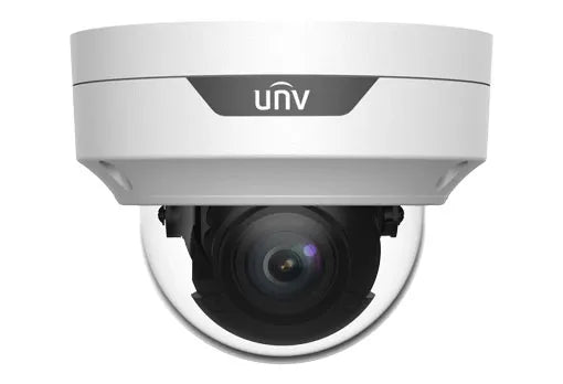 Uniview 5MP Fixed Dome Network Camera, WDR, Full Cable, POE, RJ45, Motorized VF 2.7–13.5mm, 30m IR, SD IPC3535SR3-DVPZ-F