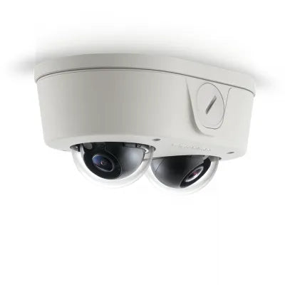 Arecont Vision AV4655DN-28 Microdome Duo Series 4MP Outdoor Network Dome Camera With 2.8mm Lenses