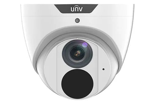 Uniview 4MP Network IR Fixed Dome Camera, 2.8mm, Light Hunter, Metal, 30m IR, POE, Built-in Mic, SD IPC3614SS-ADF28KM