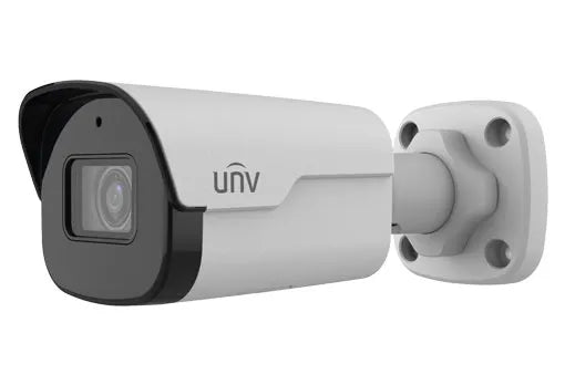 Uniview 2MP Mini Bullet Network Camera, Light Hunter, Premier Protection, 30m IR, WDR, Poe, 4mm, Build-In MicroPhone, SD, IPC2122SB-ADF40KM-I0