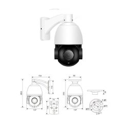 Backstreet Surveillance PROKIT4-COMBO 4 Combination Security Camera System 4K