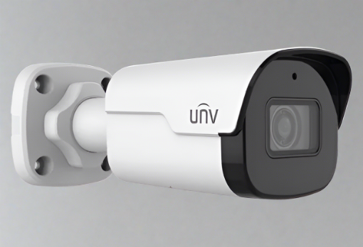 Uniview 2MP Mini Bullet Network Camera, Light Hunter, Premier Protection, 30m IR, WDR, Poe, 4mm, Build-In MicroPhone, SD, IPC2122SB-ADF40KM-I0