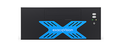 Exacqvision - 3208-04T-DTA - 4TB A-Series Hybrid Desktop Recorder Professional Win10 With 8 IP Cameras Licenses and 32 Analog , XVR