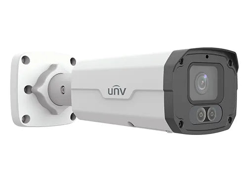 Uniview 4K Ultra HD Color Hunter 24/7 Color Weatherproof Bullet IP Security Camera with a 6mm Fixed Lens IPC2228SE-DF60K-WL-I0