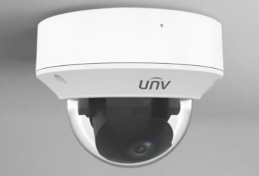 Uniview 4K Ultra HD (8MP) Prime I NDAA Compliant Weatherproof Vandal Dome IP Security Camera With a 2.8–12mm Motorized Zoom Lens, Deep AI Human & Vehicle Detection, Light Hunter Illumination Technology, and a Built-In Microphone IPC3238SB-ADZK-I0