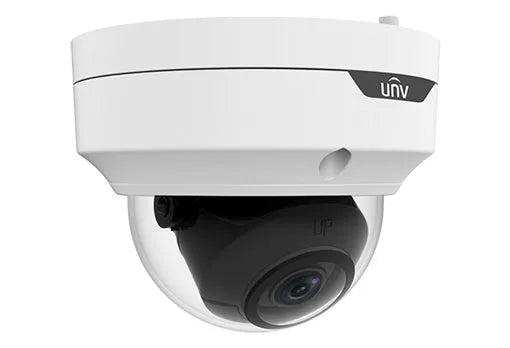 Uniview 4MP Light Hunter Intelligent Vandal Resistant Dome Network Camera, 4.0mm IPC3534SA-DF40K