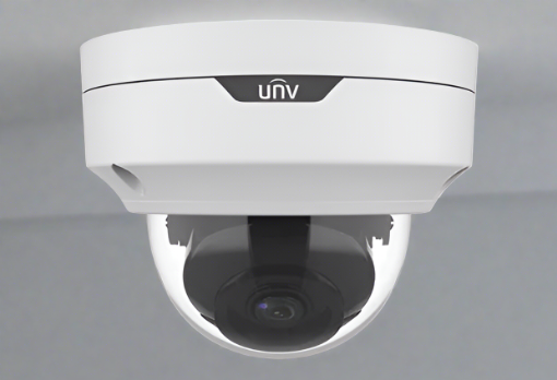 Uniview 4MP Light Hunter Intelligent Vandal Resistant Dome Network Camera, 2.8mm IPC3534SA-DF28K