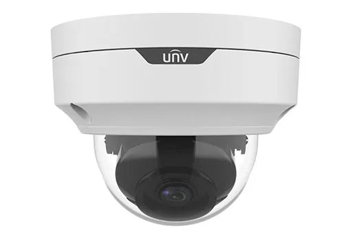 Uniview 4MP Light Hunter Intelligent Vandal Resistant Dome Network Camera, 2.8mm IPC3534SA-DF28K