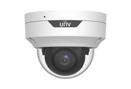 Uniview 4MP NDAA-Compliant Pigtail-Free Vandal Dome IP Security Camera With a 2.7–13.5mm Motorized Varifocal Zoom Lens and a Built-In Microphone IPC3534SB-ADNZK-I0