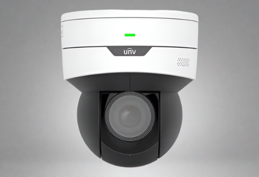 Uniview 2MP WDR Starlight IR Network Indoor Mini PTZ Dome Camera, Build-In Mic, Build-In Speaker IPC6412LR-X5UPW-VG
