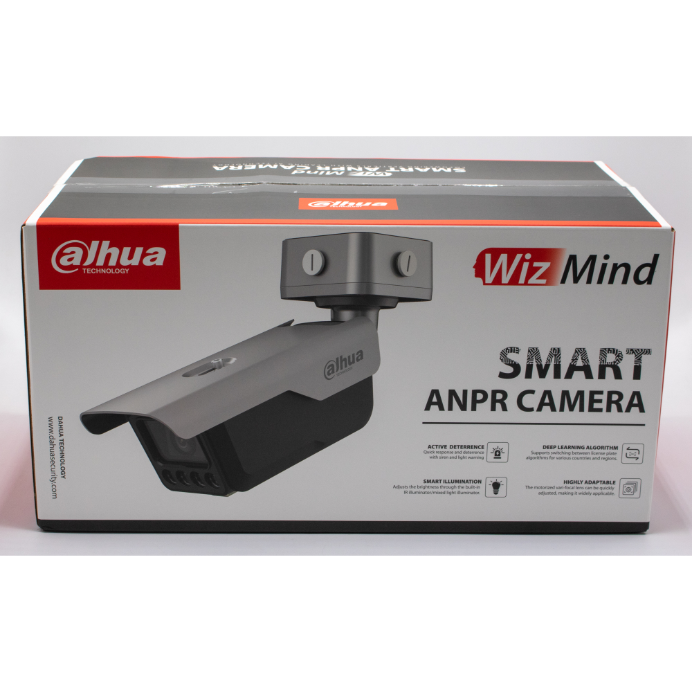 Dahua ITC413-PW4D-Z1 License Plate Recognition Camera (20m / 65.62 ft) 4MP Dual Illuminators Short Lens