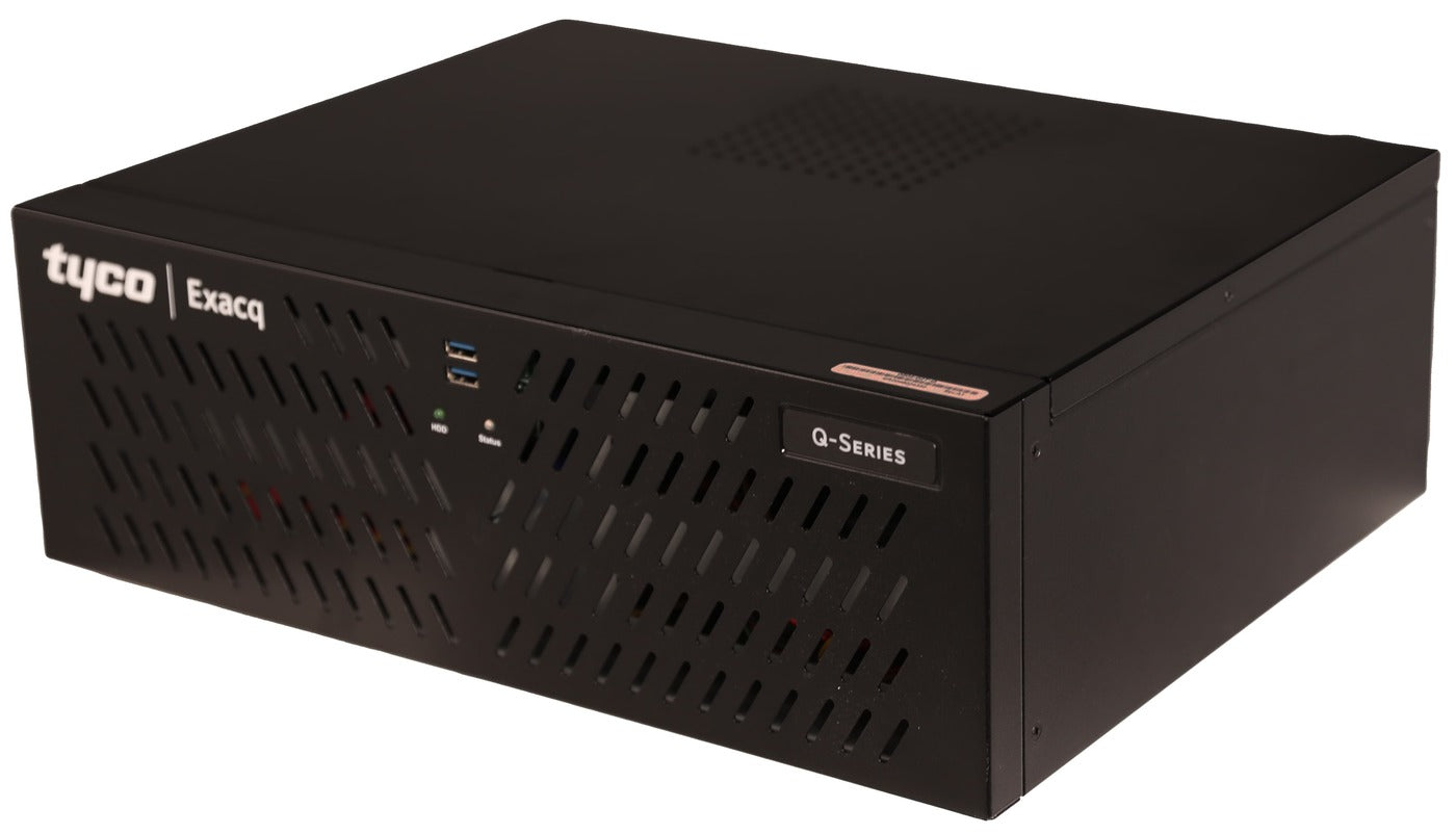 Exacqvision - IP04-02T-Q - 2TB Q-Series IP Desktop Recorder With 4 IP Cameras Licenses