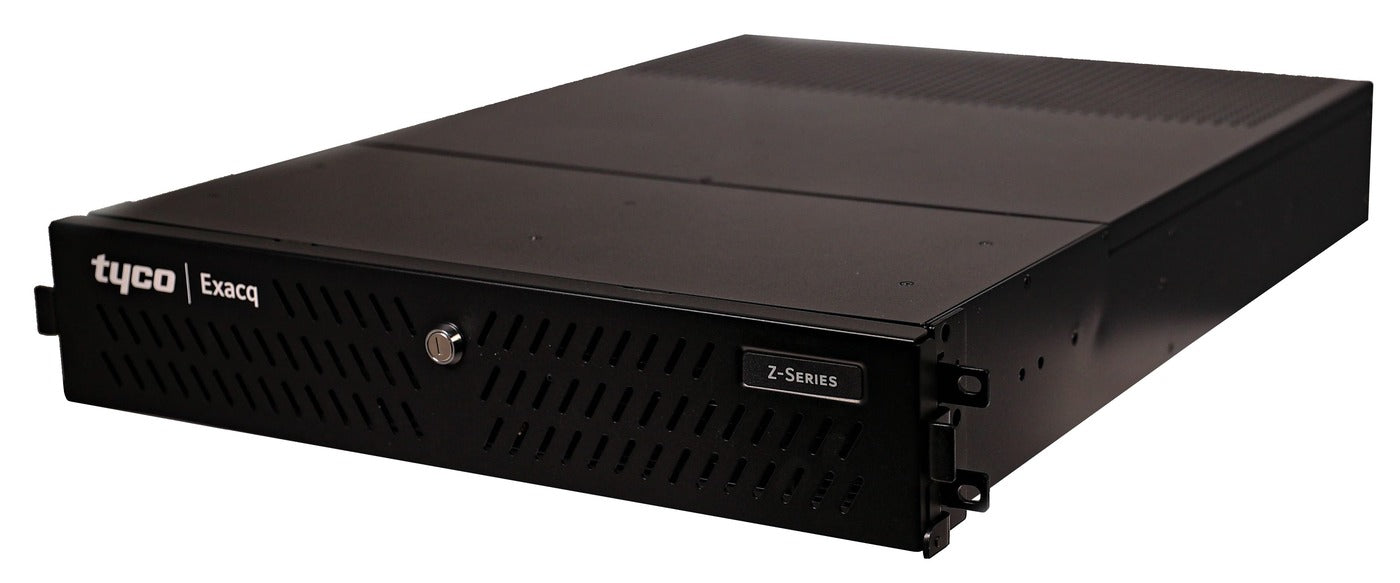 Exacqvision - IP08-12T-2ZL-2E - 10TB Z Series IPS 2U Recorder Enterprise Linux With 8 IP Cameras Licenses