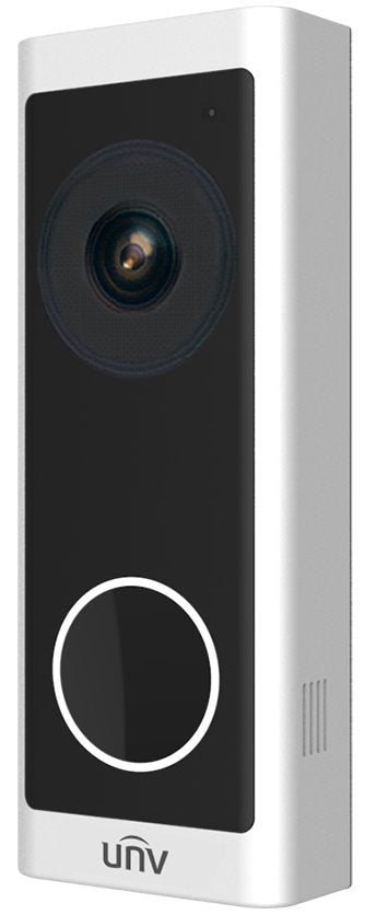 Uniview 2MP Video Doorbell, 2-Way Audio, WiFi URDB1