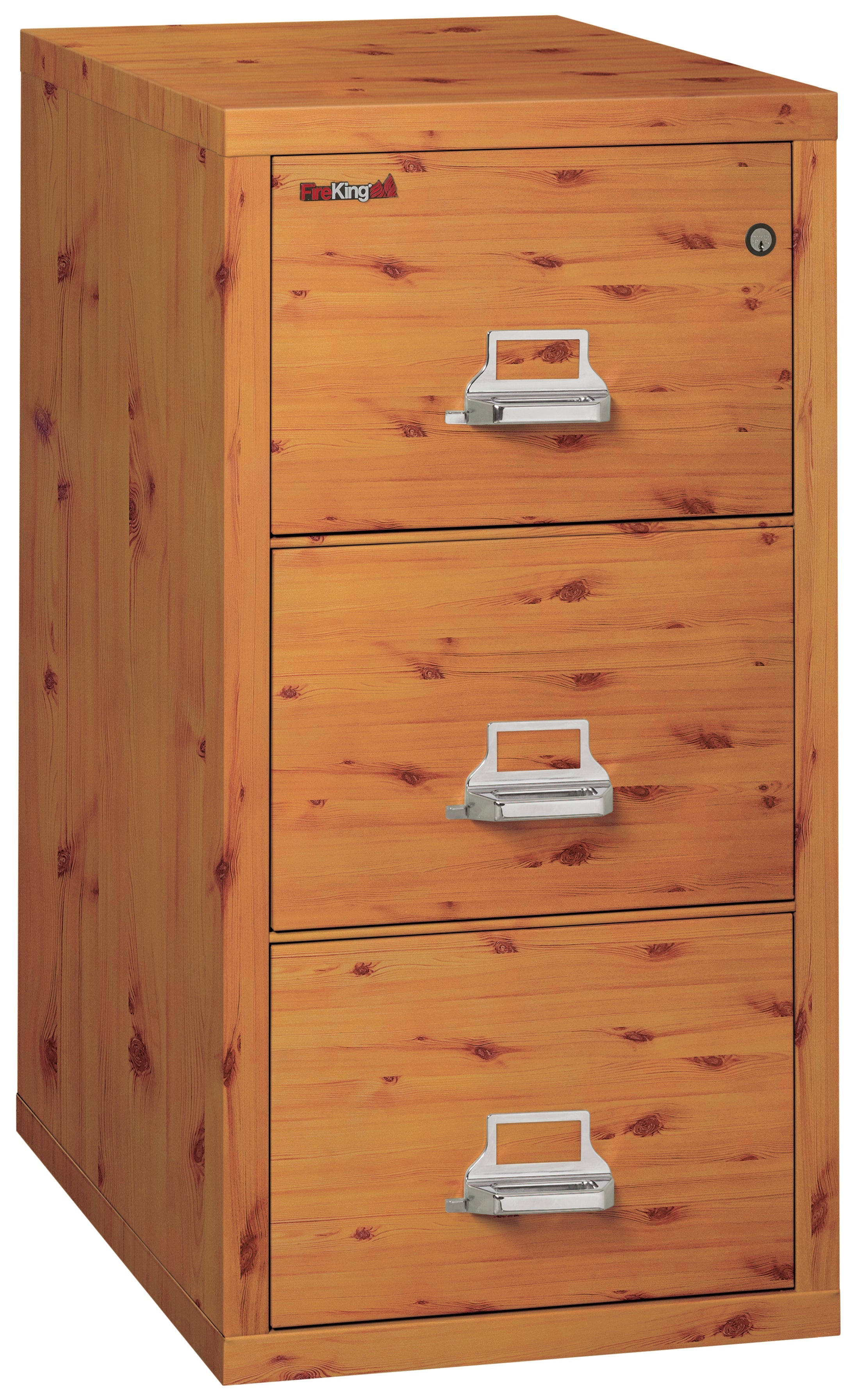 FireKing 3-1831-C Premium Designer Three Drawer Letter 31" D Fire File Cabinet