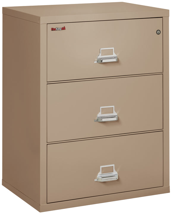 FireKing 3-3122-C Three Drawer 31" W Lateral Fire File Cabinet