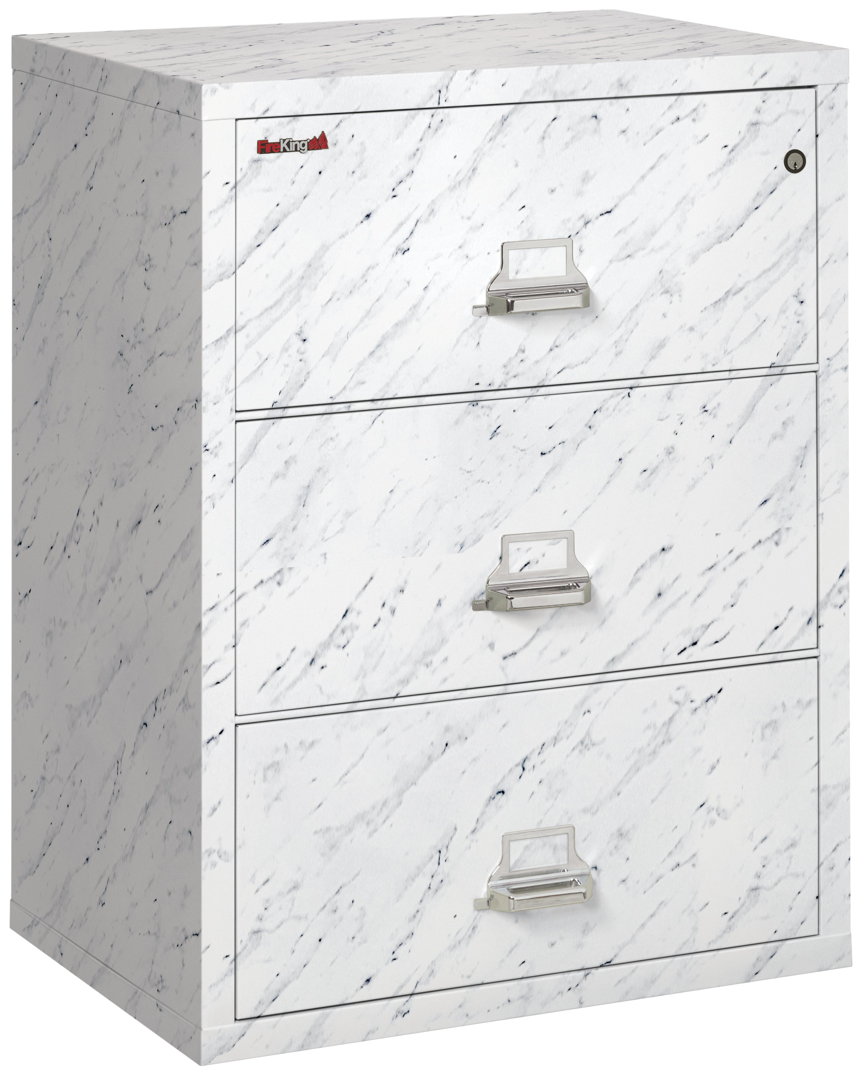 FireKing 3-3122-C Premium Designer Three Drawer 31" W Lateral Fire File Cabinet