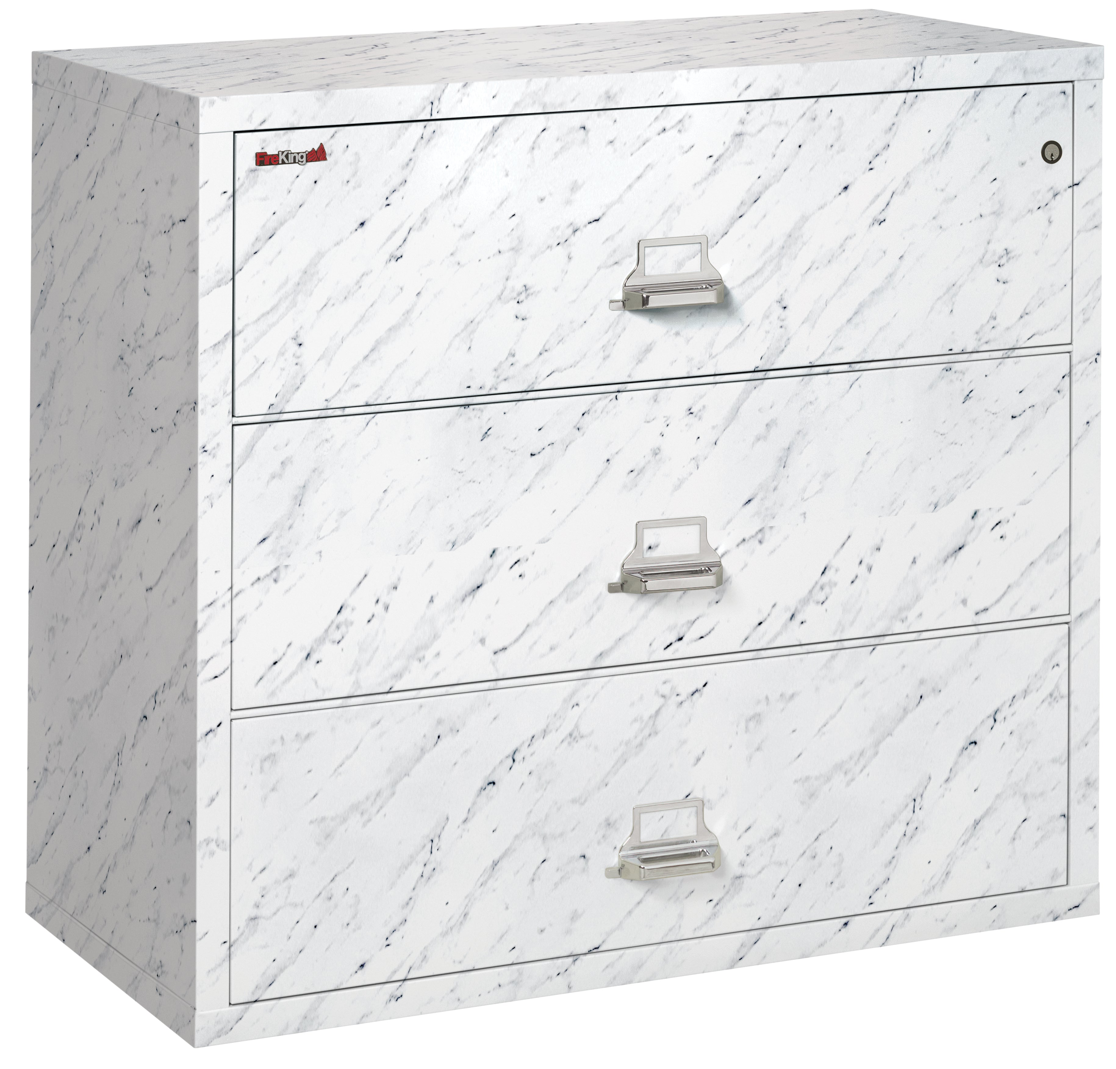 FireKing 3-4422-C Premium Designer Three Drawer 44" W Lateral Fire File Cabinet