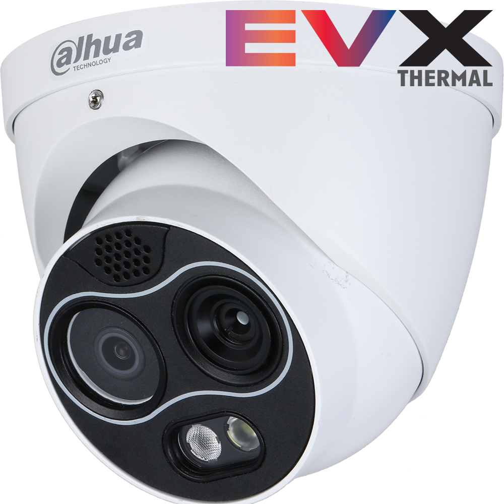 Dahua DHI-TPC-DF1241-B7F8-S2 EVX Mini Hybrid Thermal Network Eyeball Camera (256x192)